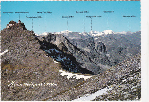 AK Hannoverhaus auf der Arnoldhöhe.