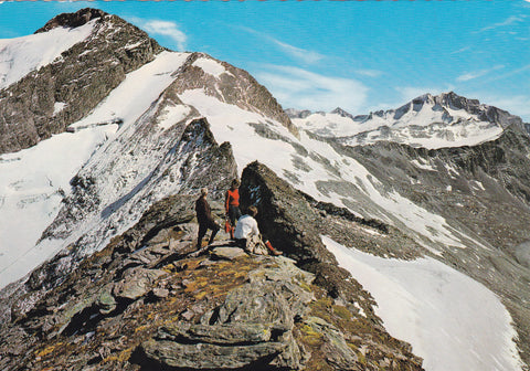 AK Auf dem Weg vom Hannover-Haus, Arnoldhöhe zum Ankogel.