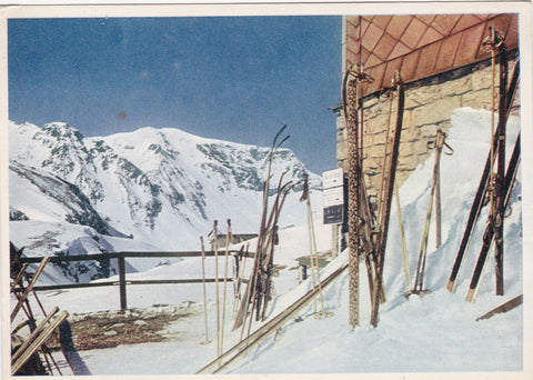 AK Mallnitzer Tauern. Hagenerhütte, Blick auf Schareck.