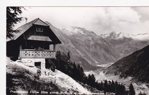 AK Oswaldhütte. Blick gegen Mallnitz u. das Hannoverhaus.