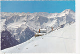 AK Wintersportplatz Mallnitz. Bergstation der Ankogelbahn.