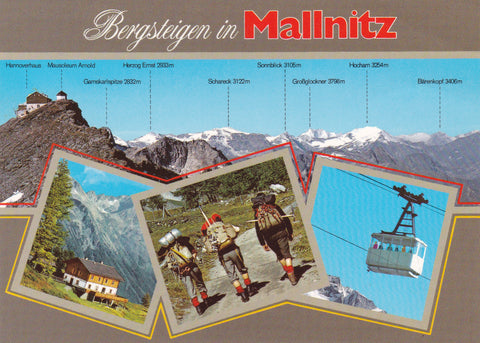 AK Bergsteigen in Mallnitz.