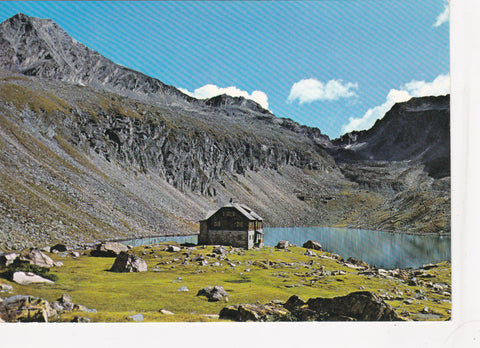 AK Arthur von Schmid Haus. Blick gegen Mallnitzer Scharte und Säuleck.