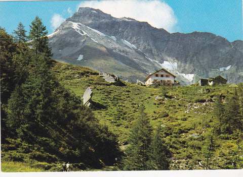 AK Jamnighütte. Blick gegen die Geiselspitze.