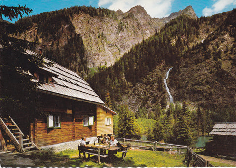 AK Konrad-Hütte im Dösental. Mallnitz.