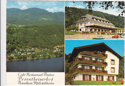 AK Millstatt. Pesenthein 25. Cafe Restaurant Pension und Gästehaus Pesentheinerhof.