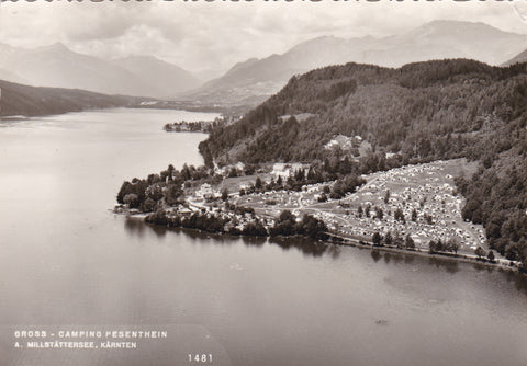 AK Pesenthein a. Millstättersee. Gross - Camping.