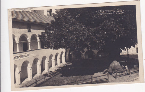 AK Millstatt am See. Romanischer Stiftshof. (1925)
