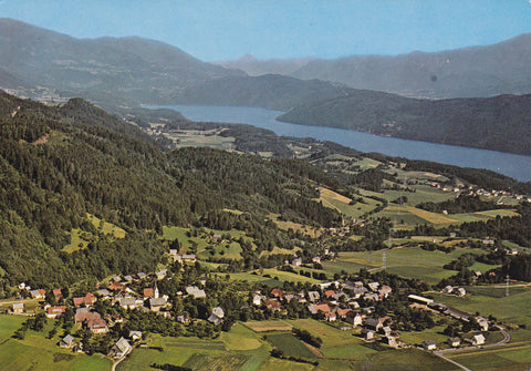 AK Treffling bei Seeboden. Millstättersee.