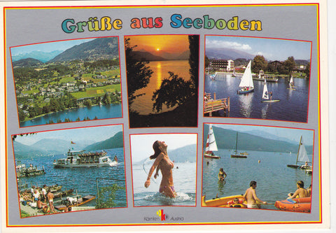 AK Grüße aus Seeboden.