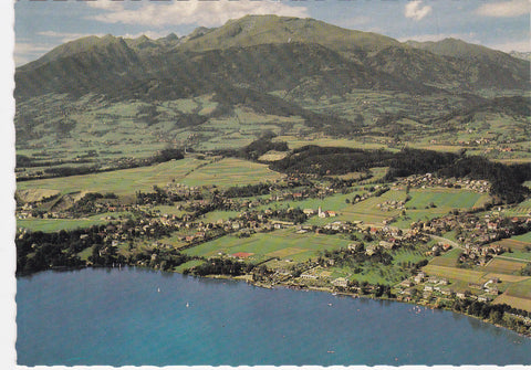 AK Fliegeraufnahme Seeboden am Millstättersee.