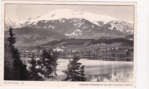 AK Seeboden-Millstättersee mit dem Gmeineck.