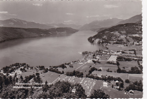 AK Alpenseebad Döbriach am Millstättersee.