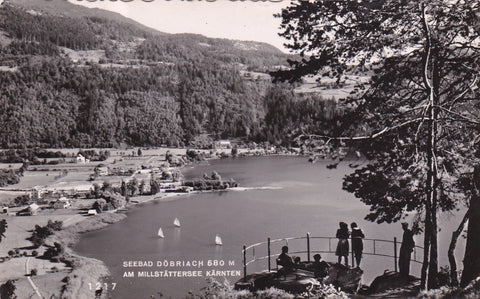 AK Seebad Döbriach am Millstättersee.