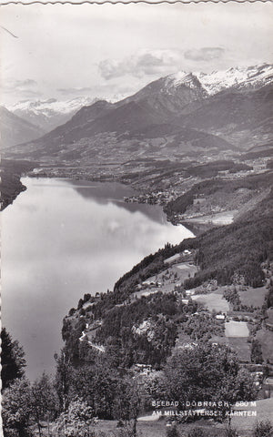 AK Seebad Döbriach am Millstättersee.