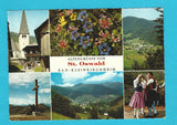 AK Alpengrüße von St. Oswald Bad Kleinkirchheim.