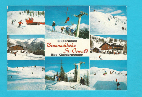 AK Skiparadies Brunnachhöhe St. Oswald Bad Kleinkirchheim.