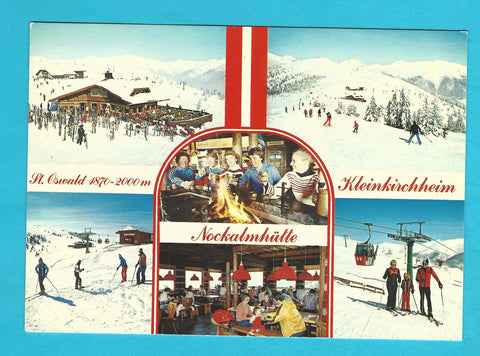 AK St. Oswald. Bad Kleinkirchheim. Nockalmhütte.