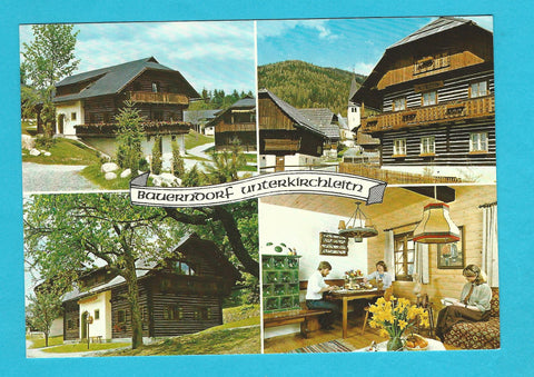 AK Bauerndorf Unterkirchleitn. Bad Kleinkirchheim St. Oswald.