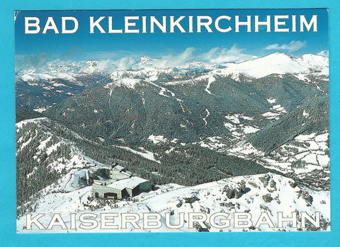AK Bad Kleinkirchheim. Kaiserburgbahn.