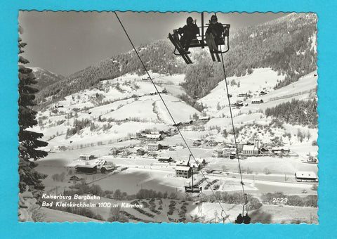 AK Bad Kleinkirchheim. Kaiserburg. Bergbahn.