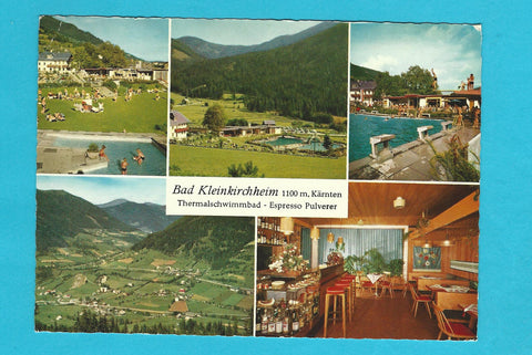 AK Bad Kleinkirchheim. Thermalschwimmbad. Espresso Pulverer.