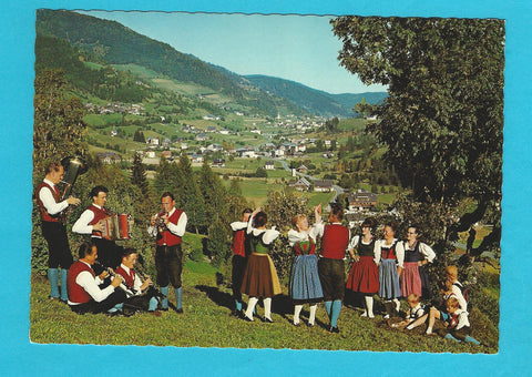 AK Bad Kleinkirchheim. Brauchtumsgruppe.