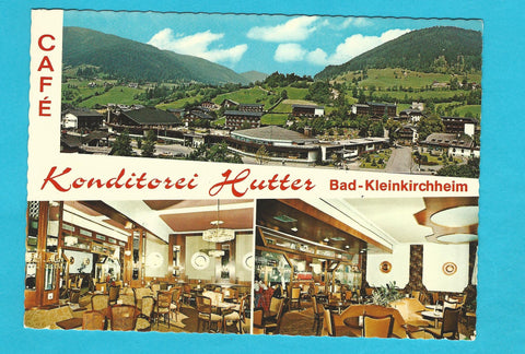 AK Bad Kleinkirchheim. Cafe Konditorei Hutter.