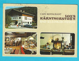 AK Bad Kleinkirchheim. Cafe Restaurant Leo's Kärntnerstub'n.
