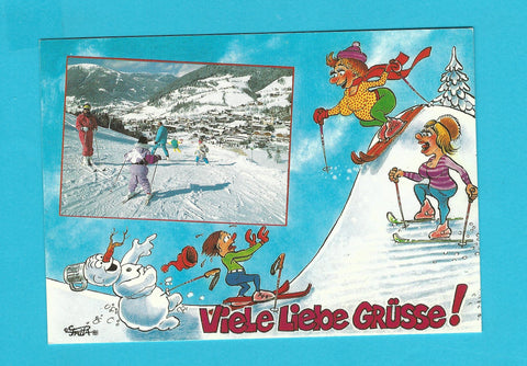 AK Bad Kleinkirchheim. Viele Liebe Grüße.