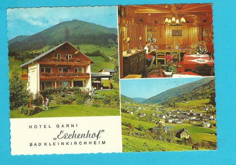 AK Bad Kleinkirchheim. Hotel Garni Eschenhof. Inh. R. und E. Ortner. Bach 45.