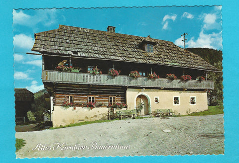 AK Bad Kleinkirchheim. Der Ottingerhof. Altes Kärntner Bauernhaus.