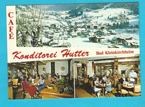 AK Bad Kleinkirchheim. Cafe Konditorei Hutter.