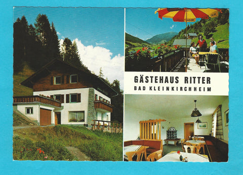 AK Bad Kleinkirchheim. Gästehaus Ritter.