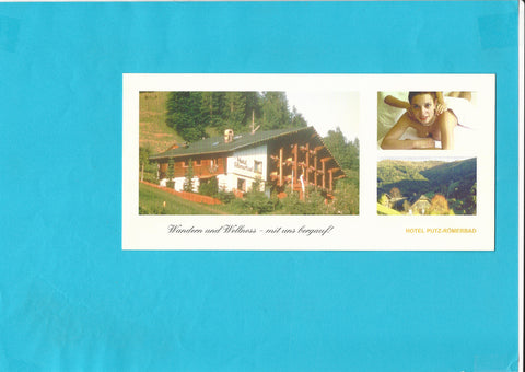 AK Bad Kleinkirchheim. Hotel Putz Römerbad.