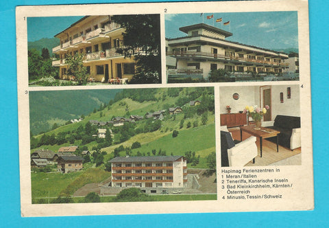AK Hapimag Ferienzentren in Meran, Teneriffa, Bad Kleinkirchheim und Minusio.