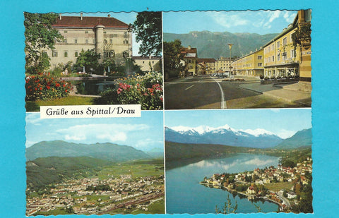 AK Grüße aus Spittal/Drau.