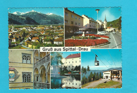 AK Gruß aus Spittal - Drau.