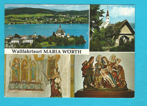 AK Wallfahrtsort Maria Wörth.