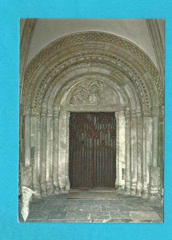 AK Stiftskirche Millstatt am Millstättersee. Romanisches Stufenportal.