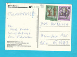 AK ÖBB. Schülerzeichenwettbewerb des Internationalen Eisenbahnverbandes 1972. Helga Glantschnig. Spittal/Drau.