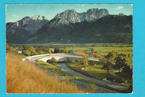 AK Iselsbergstraße gegen die Lienzer Dolomiten Osttirol.