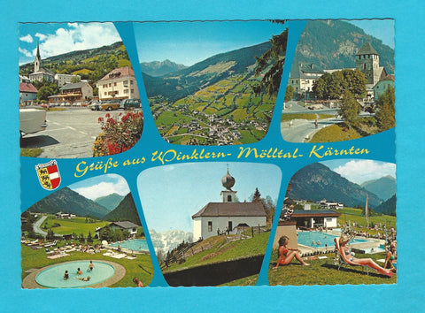 AK Grüße aus Winklern. Mölltal.