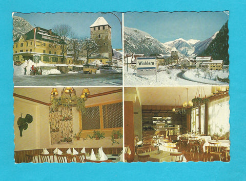 AK Winklern im Mölltal. Hotel Post. Inhaber: Georg und Irmgard Schmutter.