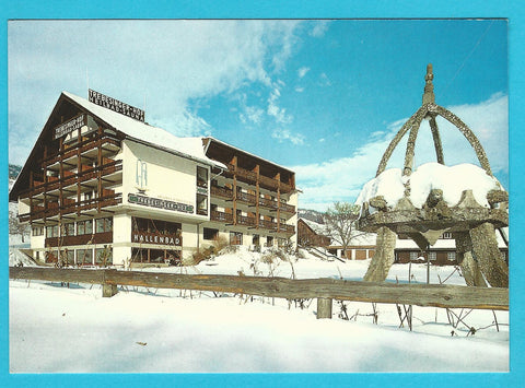 AK Trebesing. Bad 1. Trebesingerhof Bad Königsquell. Bes.: S. und S. Neuschitzer.