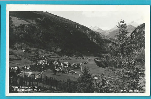 AK Winklern im Mölltal mit Sonnblick.
