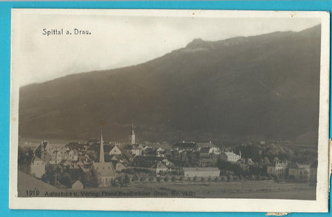 AK Spittal an der Drau. (1919)
