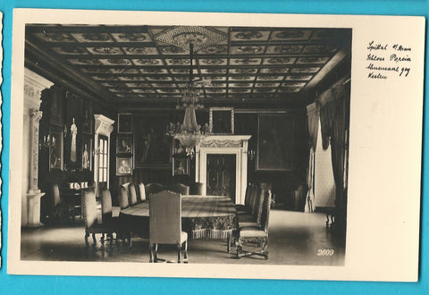 AK Spittal an der Drau Schloss Porcia Ahnensaal geg. Westen.(1933)