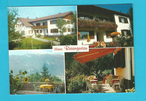 AK Spittal/Millstättersee. Haus Rosengarten. Inhaber Siller.