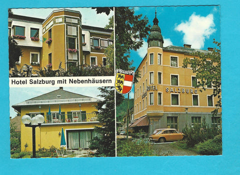 AK Spittal Millstättersee Goldeck. Hotel Salzburg, Tirolerstraße 12.